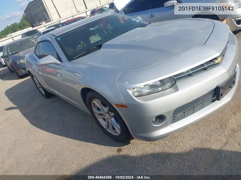 2015 Chevrolet Camaro 1Lt VIN: 2G1FD1E38F9105142 Lot: 40464398