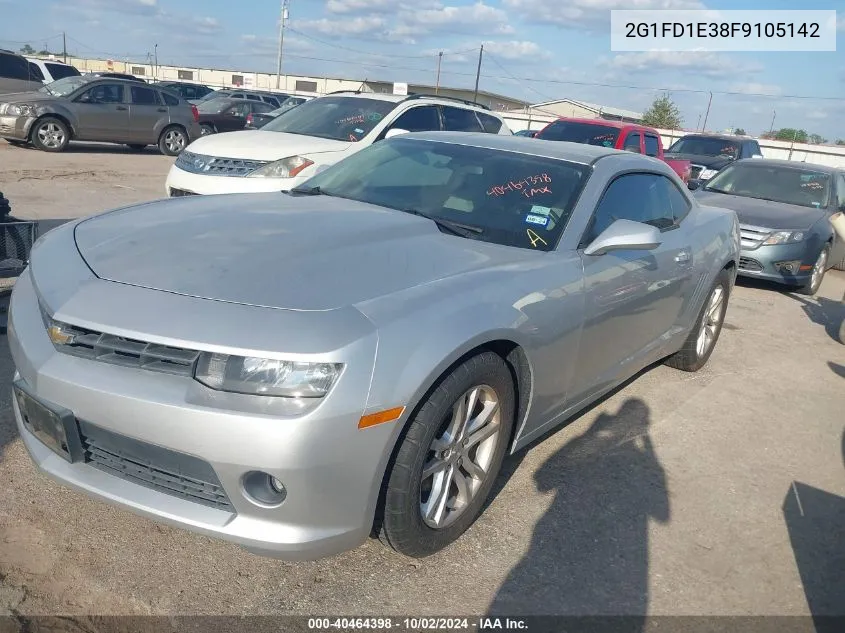 2015 Chevrolet Camaro 1Lt VIN: 2G1FD1E38F9105142 Lot: 40464398