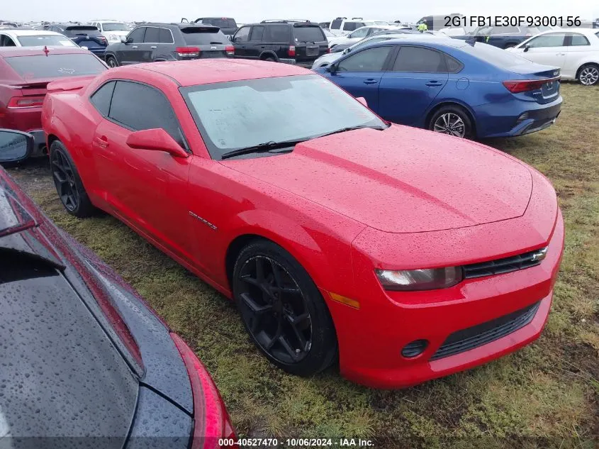 2G1FB1E30F9300156 2015 Chevrolet Camaro Ls