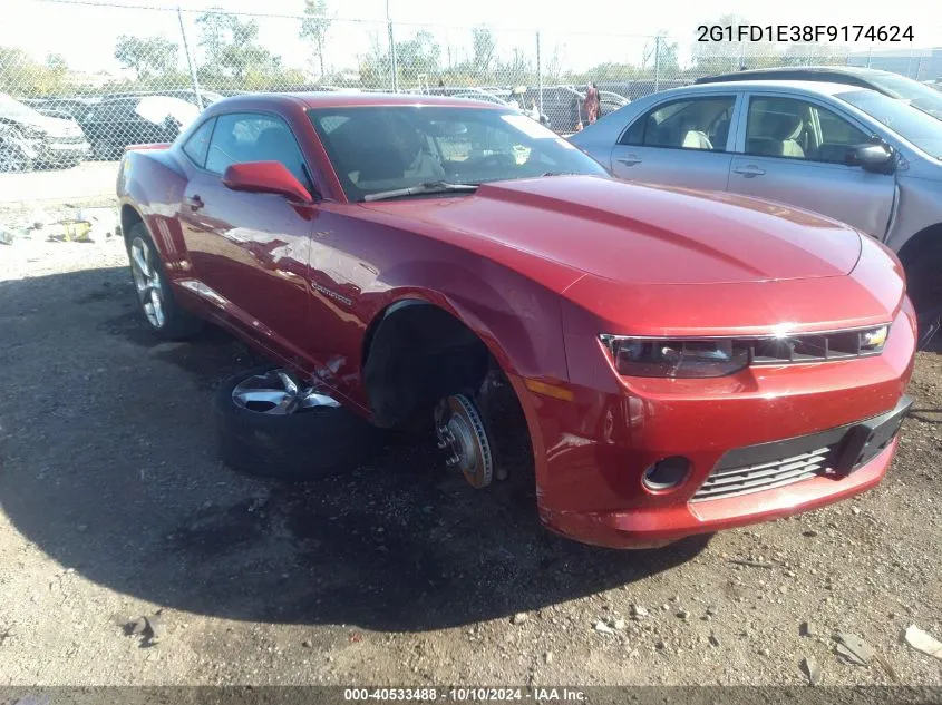 2015 Chevrolet Camaro 1Lt VIN: 2G1FD1E38F9174624 Lot: 40533488