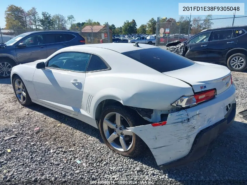 2015 Chevrolet Camaro 1Lt VIN: 2G1FD1E38F9305048 Lot: 40540614