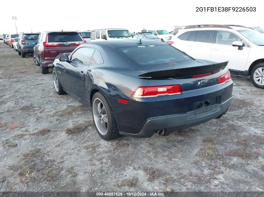 2015 Chevrolet Camaro 2Ls VIN: 2G1FB1E38F9226503 Lot: 40557529