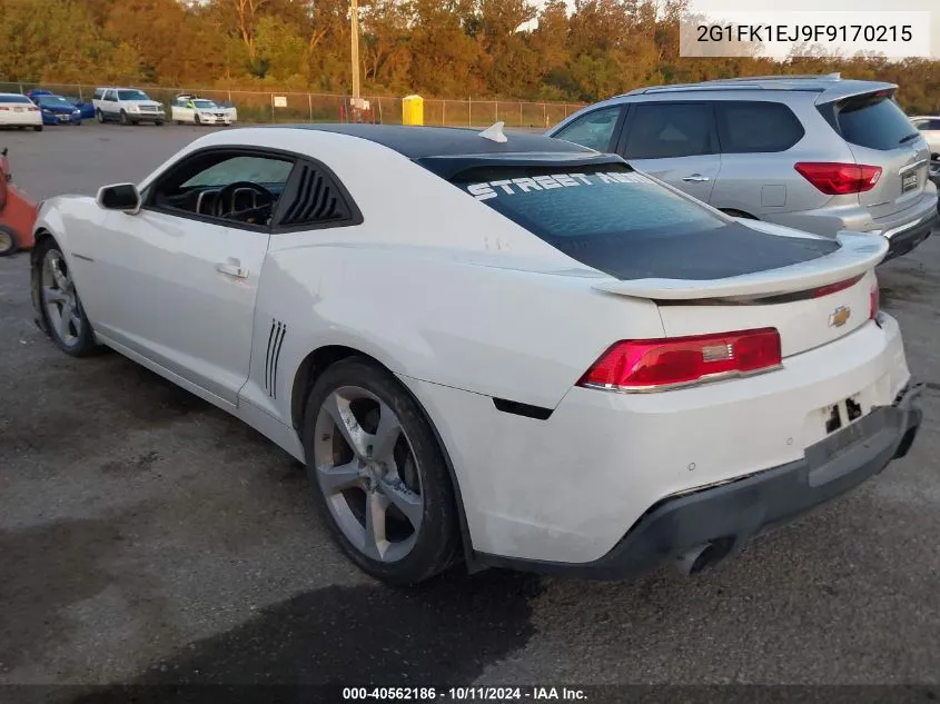 2015 Chevrolet Camaro 2Ss VIN: 2G1FK1EJ9F9170215 Lot: 40562186