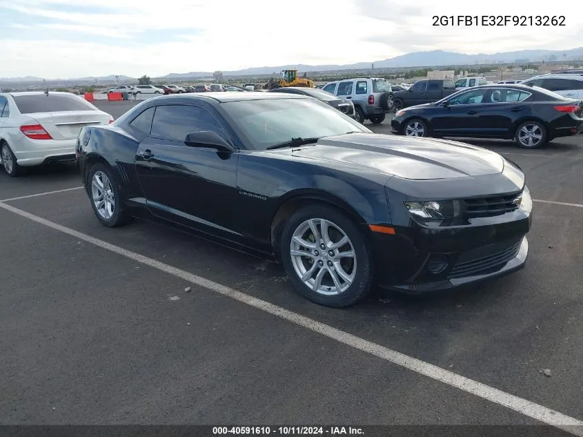 2015 Chevrolet Camaro 2Ls VIN: 2G1FB1E32F9213262 Lot: 40591610