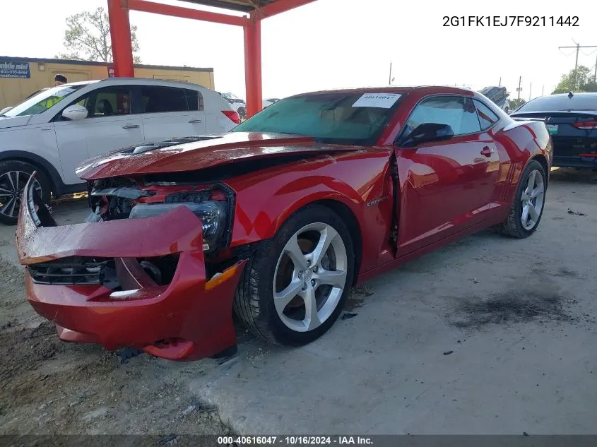 2015 Chevrolet Camaro 2Ss VIN: 2G1FK1EJ7F9211442 Lot: 40616047