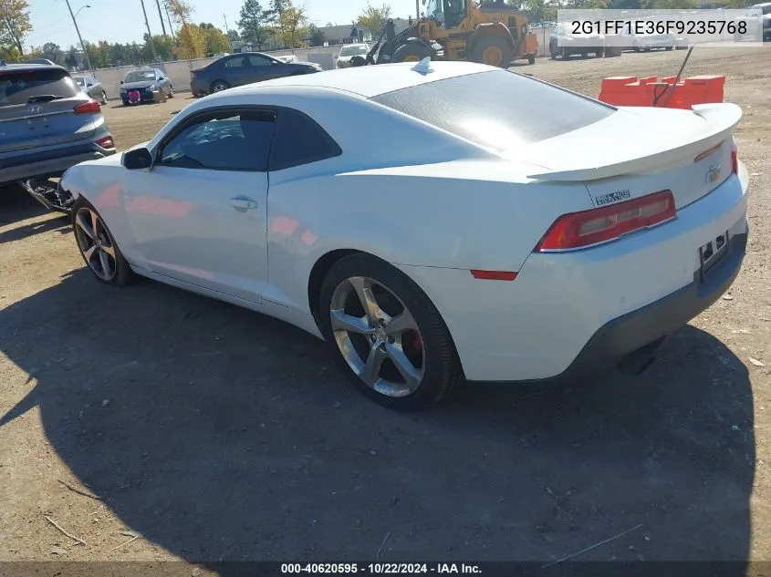 2015 Chevrolet Camaro 2Lt VIN: 2G1FF1E36F9235768 Lot: 40620595