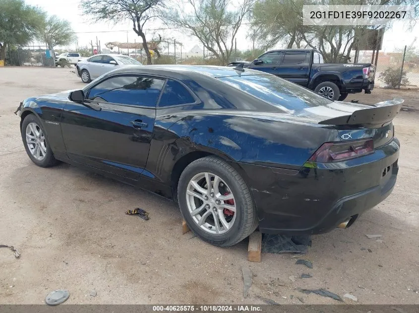 2G1FD1E39F9202267 2015 Chevrolet Camaro 1Lt