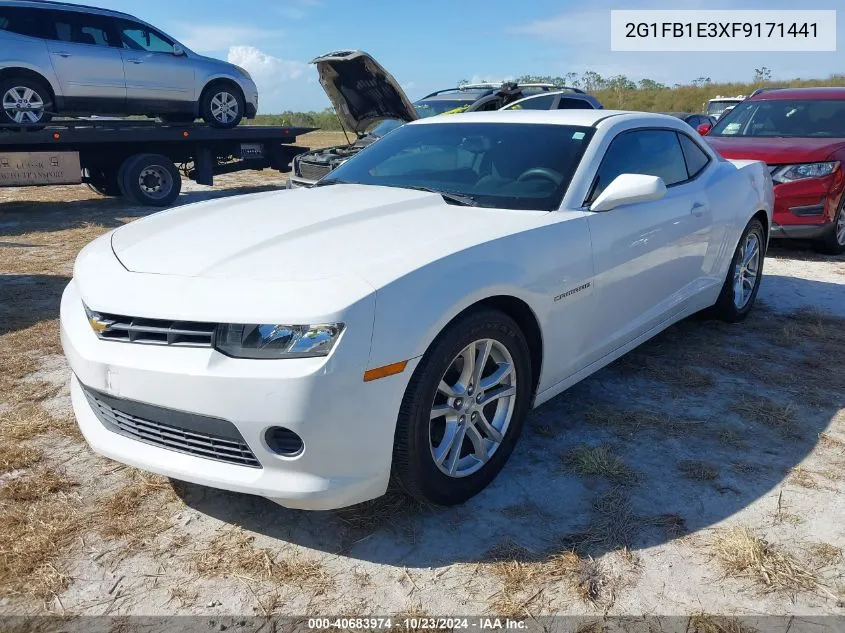 2015 Chevrolet Camaro 2Ls VIN: 2G1FB1E3XF9171441 Lot: 40683974