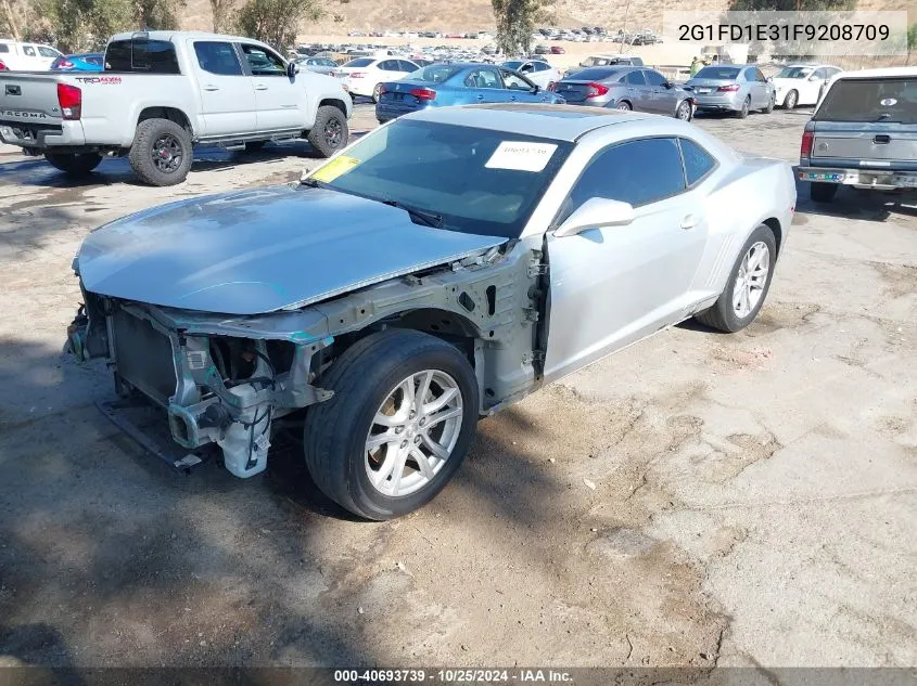 2G1FD1E31F9208709 2015 Chevrolet Camaro 1Lt