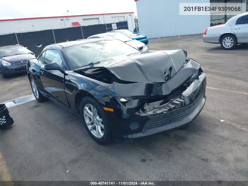 2015 Chevrolet Camaro 2Ls VIN: 2G1FB1E34F9309068 Lot: 40741741