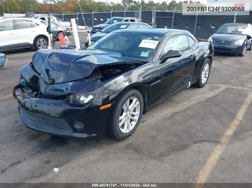 2015 Chevrolet Camaro 2Ls VIN: 2G1FB1E34F9309068 Lot: 40741741