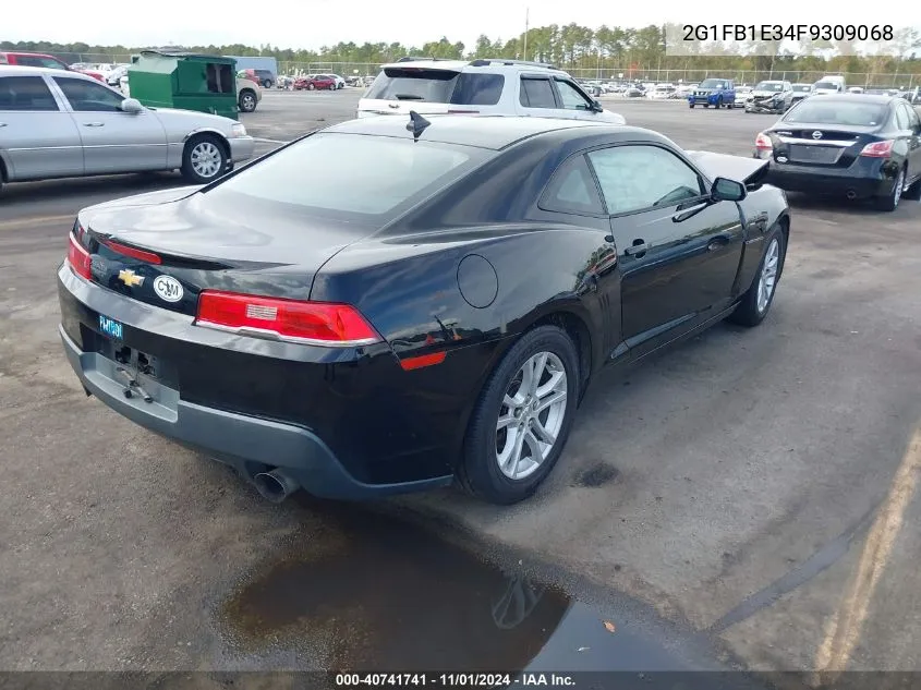 2015 Chevrolet Camaro 2Ls VIN: 2G1FB1E34F9309068 Lot: 40741741