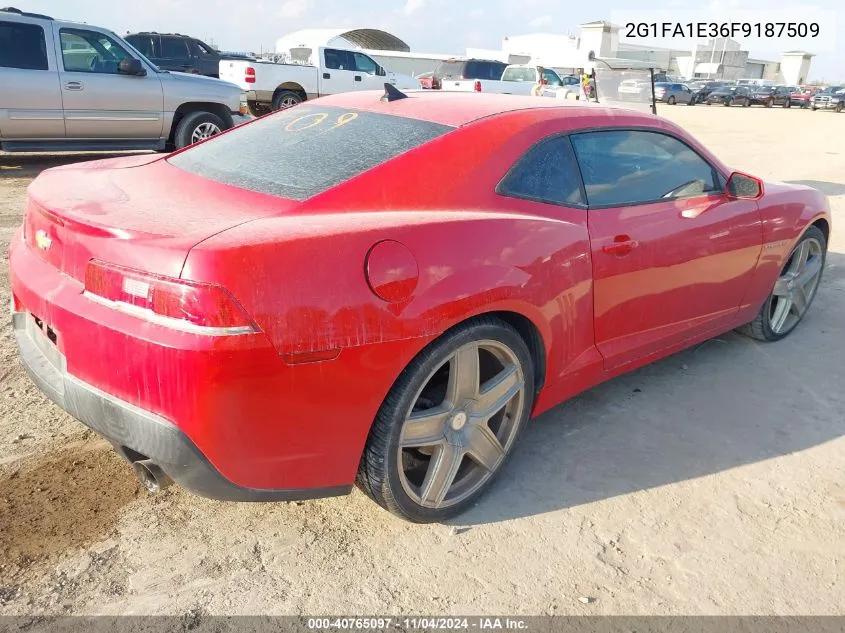 2G1FA1E36F9187509 2015 Chevrolet Camaro 1Ls