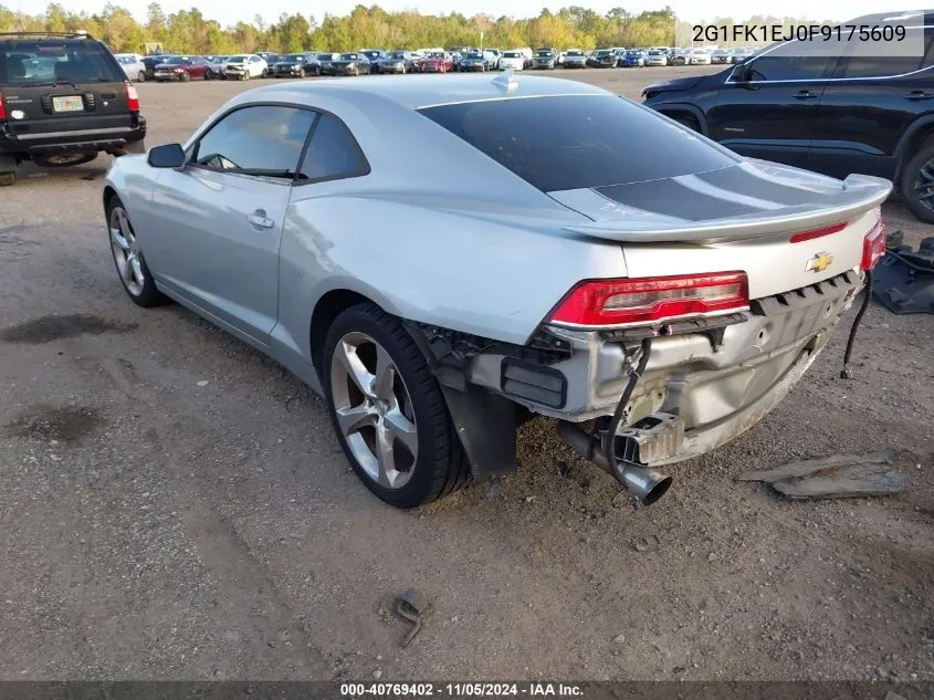 2015 Chevrolet Camaro 2Ss VIN: 2G1FK1EJ0F9175609 Lot: 40769402