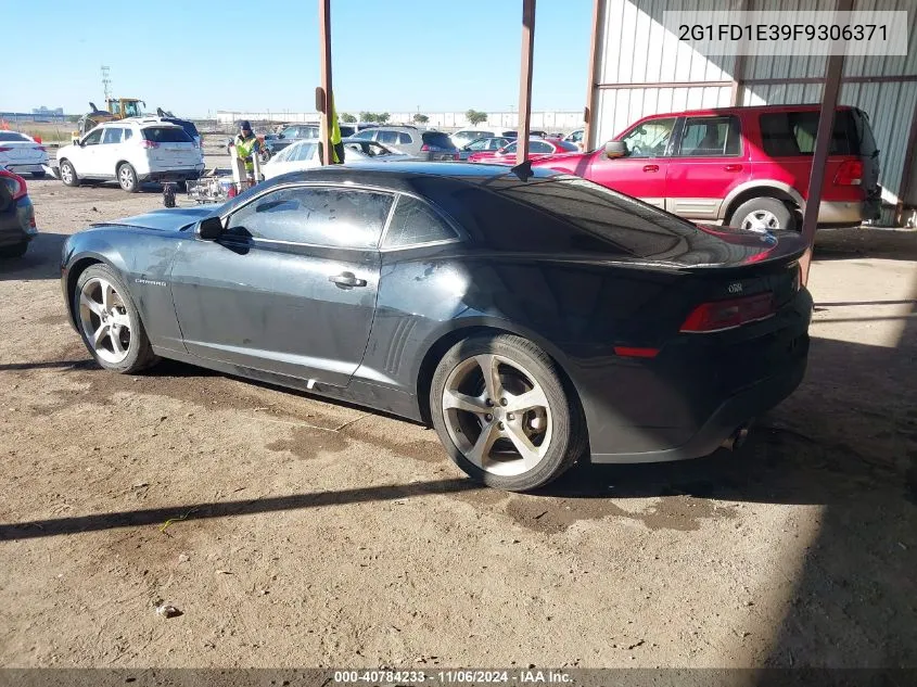 2015 Chevrolet Camaro 1Lt VIN: 2G1FD1E39F9306371 Lot: 40784233