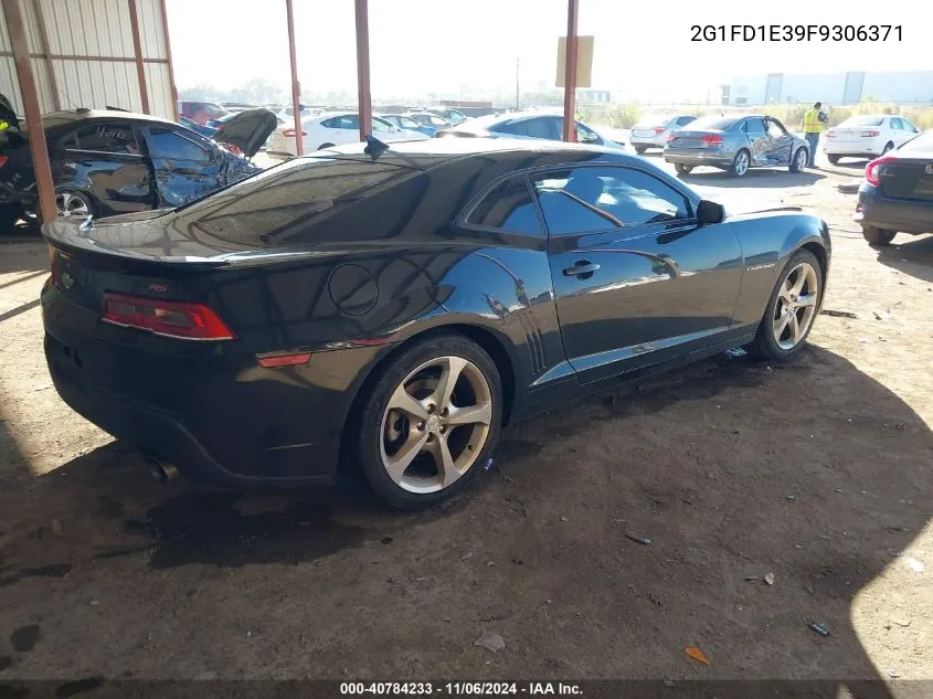 2015 Chevrolet Camaro 1Lt VIN: 2G1FD1E39F9306371 Lot: 40784233