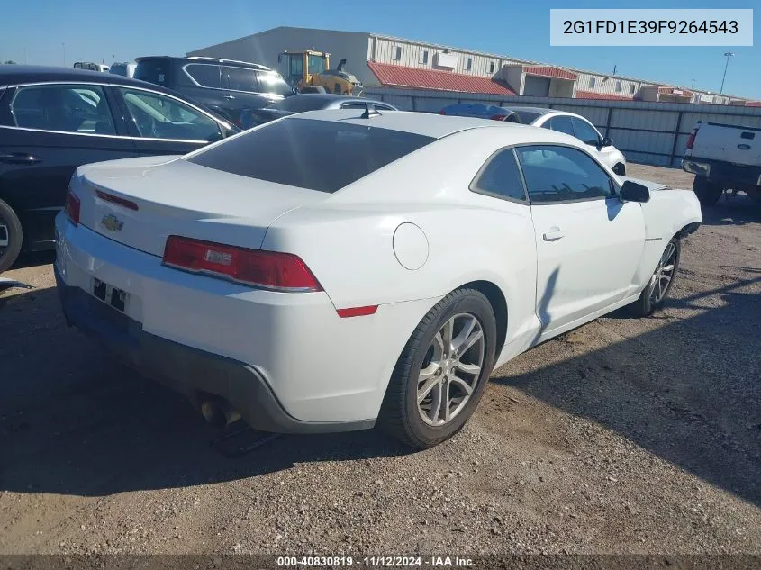 2G1FD1E39F9264543 2015 Chevrolet Camaro 1Lt