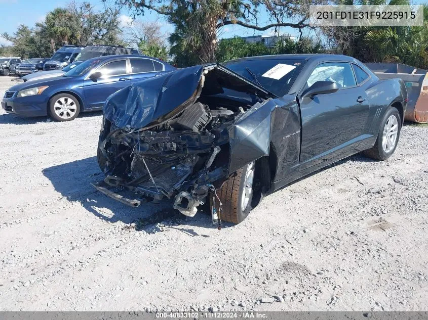 2G1FD1E31F9225915 2015 Chevrolet Camaro 1Lt