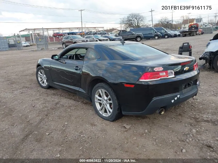 2015 Chevrolet Camaro 2Ls VIN: 2G1FB1E39F9161175 Lot: 40863822