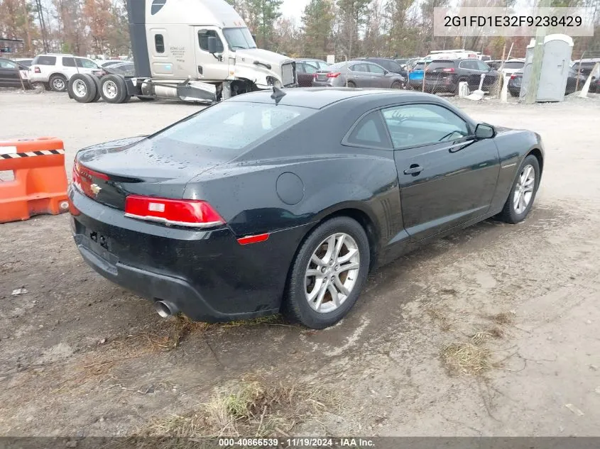 2015 Chevrolet Camaro 1Lt VIN: 2G1FD1E32F9238429 Lot: 40866539