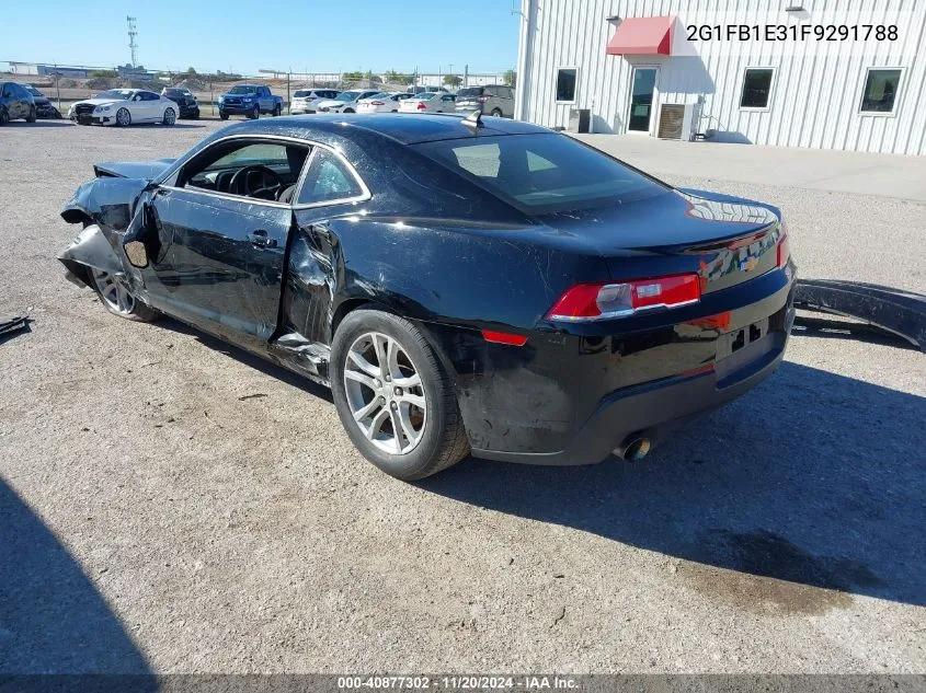 2015 Chevrolet Camaro 2Ls VIN: 2G1FB1E31F9291788 Lot: 40877302