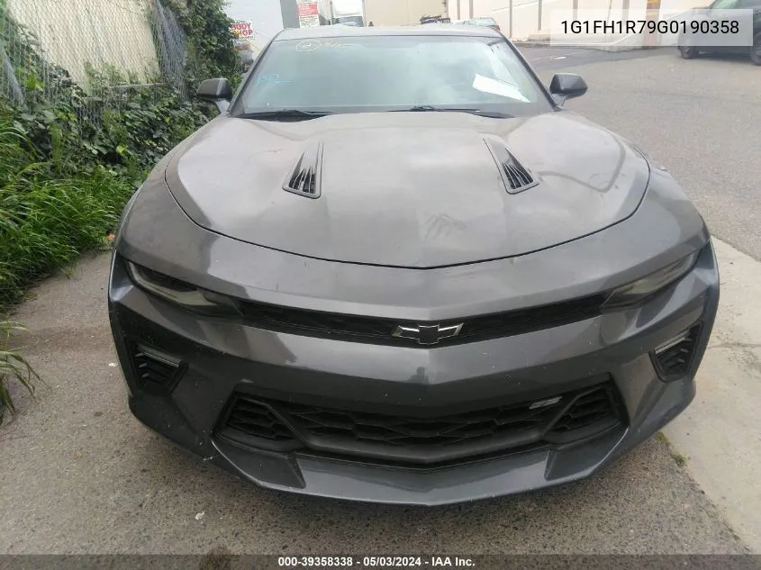 1G1FH1R79G0190358 2016 Chevrolet Camaro 2Ss