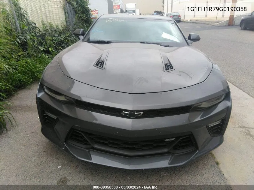 2016 Chevrolet Camaro 2Ss VIN: 1G1FH1R79G0190358 Lot: 39358338