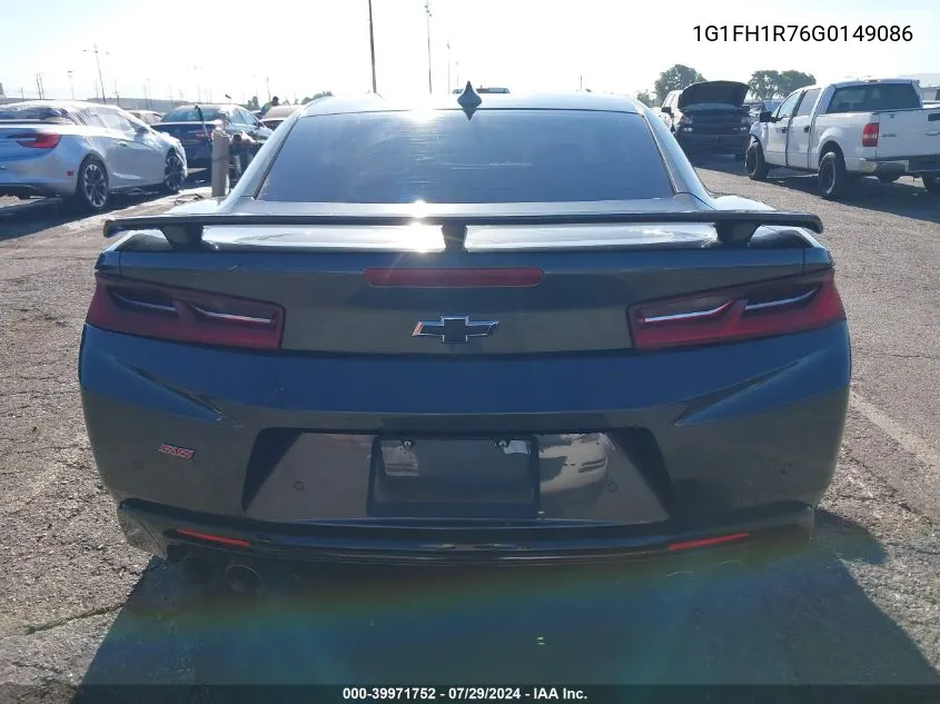 2016 Chevrolet Camaro 2Ss VIN: 1G1FH1R76G0149086 Lot: 39971752