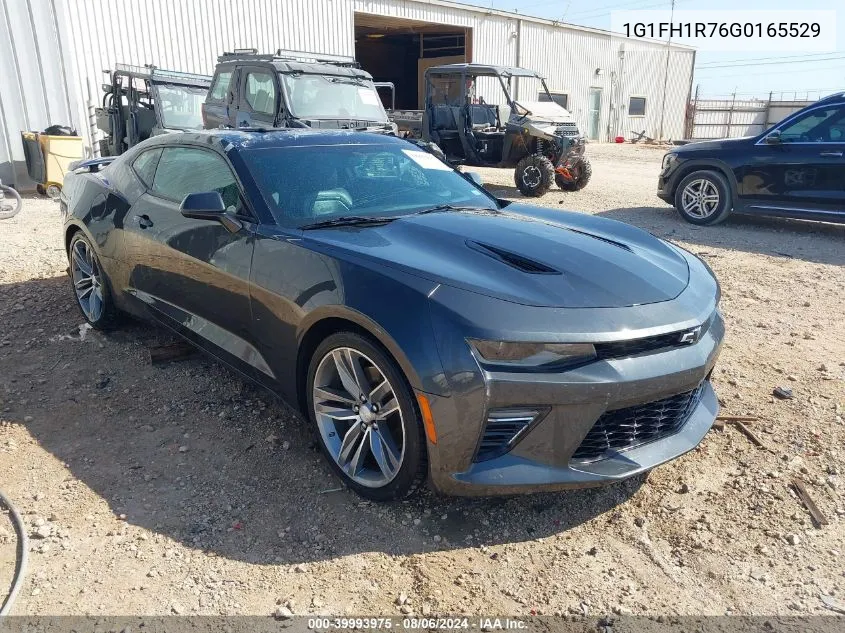 2016 Chevrolet Camaro 2Ss VIN: 1G1FH1R76G0165529 Lot: 39993975