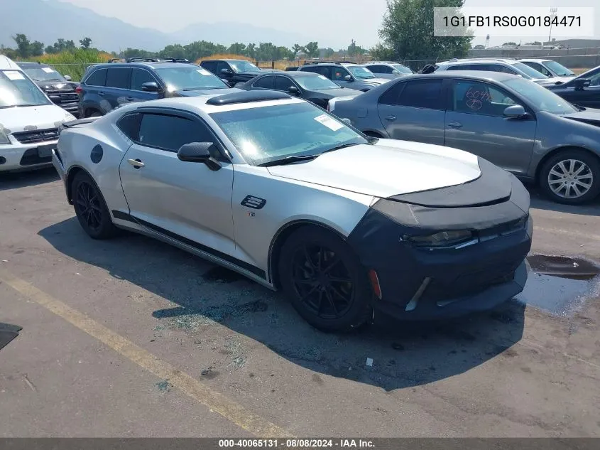 2016 Chevrolet Camaro 1Lt VIN: 1G1FB1RS0G0184471 Lot: 40065131