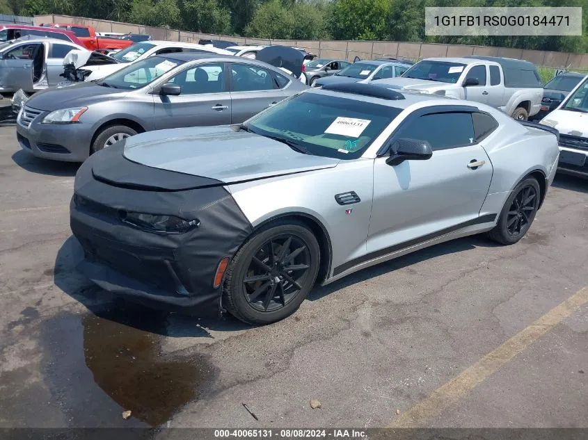 2016 Chevrolet Camaro 1Lt VIN: 1G1FB1RS0G0184471 Lot: 40065131