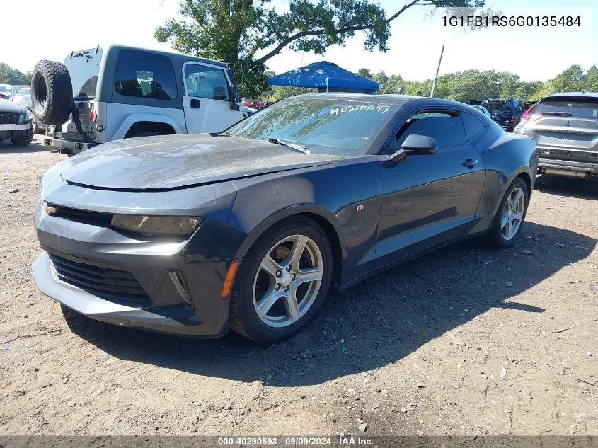 2016 Chevrolet Camaro 1Lt VIN: 1G1FB1RS6G0135484 Lot: 40290593