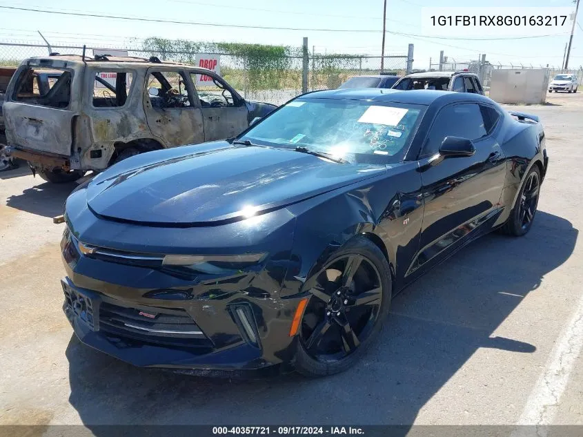 2016 Chevrolet Camaro 1Lt VIN: 1G1FB1RX8G0163217 Lot: 40357721