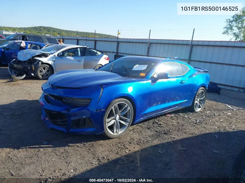 2016 Chevrolet Camaro 1Lt VIN: 1G1FB1RS5G0146525 Lot: 40473047