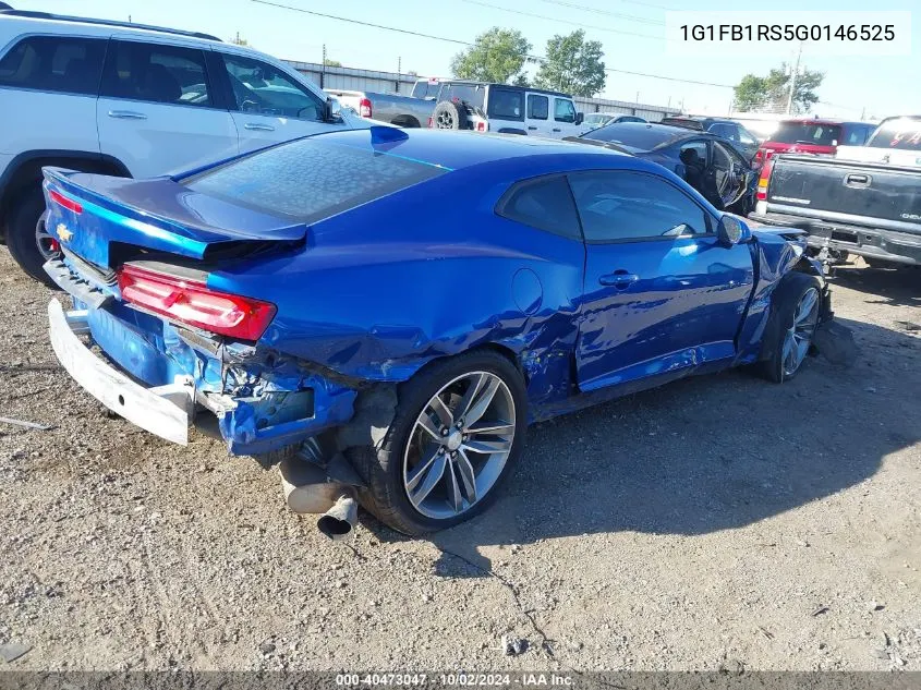 2016 Chevrolet Camaro 1Lt VIN: 1G1FB1RS5G0146525 Lot: 40473047