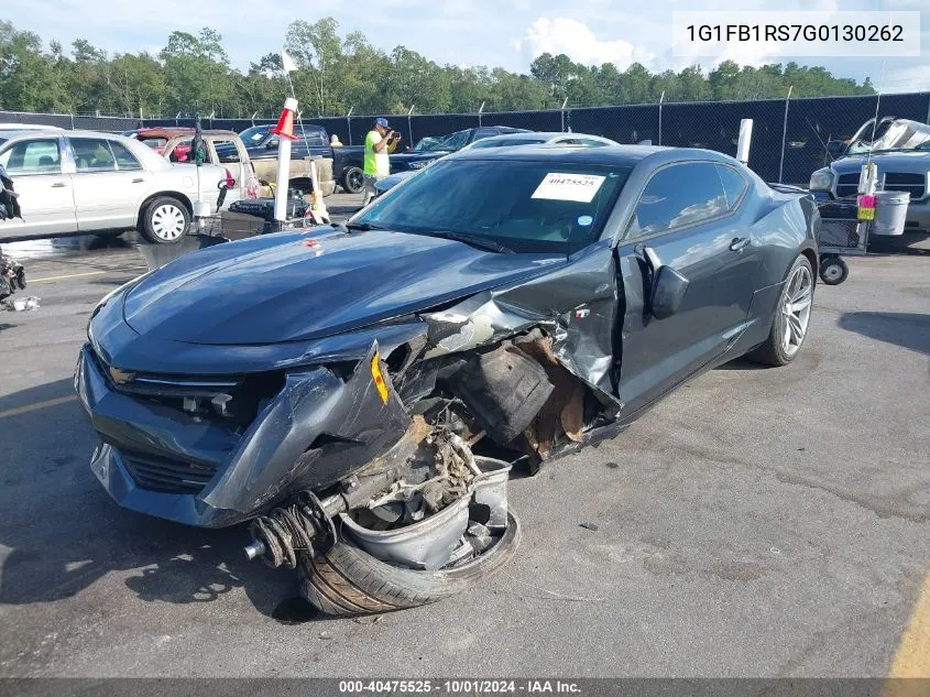 2016 Chevrolet Camaro 1Lt VIN: 1G1FB1RS7G0130262 Lot: 40475525