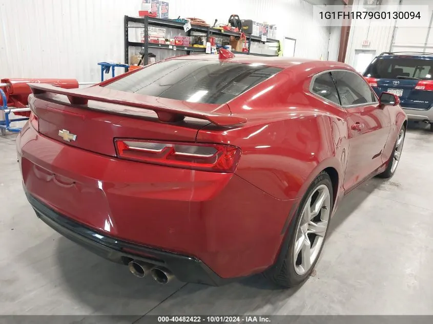 2016 Chevrolet Camaro 2Ss VIN: 1G1FH1R79G0130094 Lot: 40482422