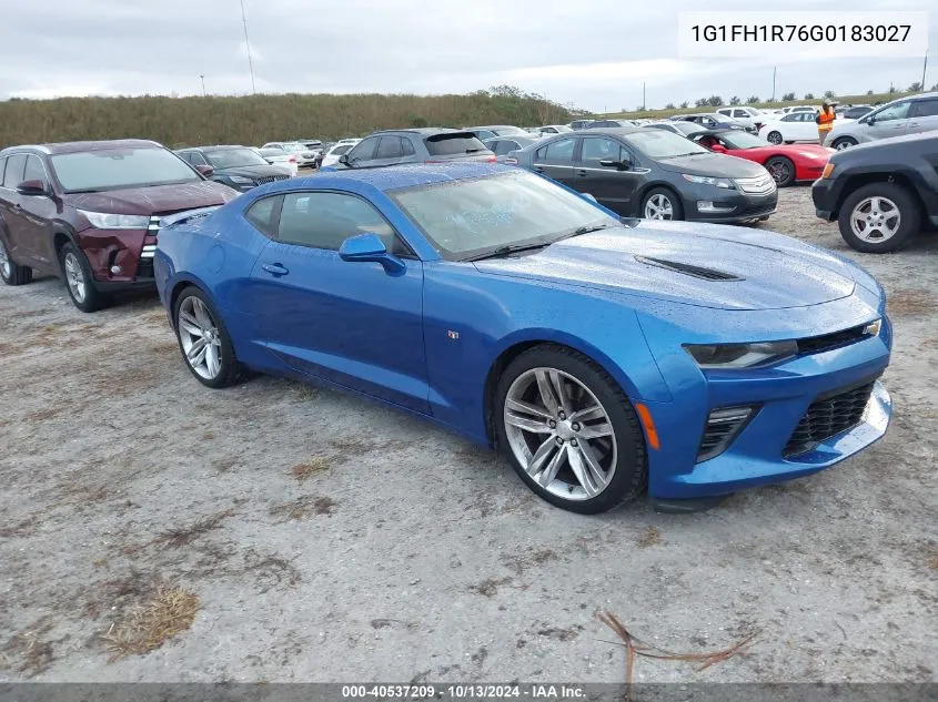 2016 Chevrolet Camaro 2Ss VIN: 1G1FH1R76G0183027 Lot: 40537209