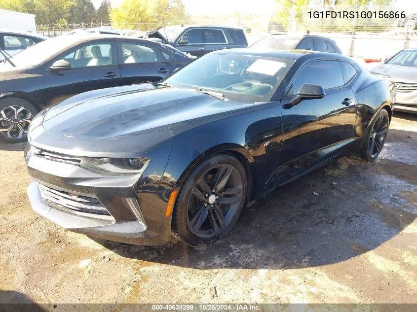 1G1FD1RS1G0156866 2016 Chevrolet Camaro 2Lt