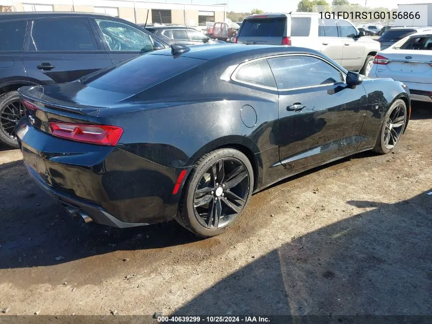 1G1FD1RS1G0156866 2016 Chevrolet Camaro 2Lt