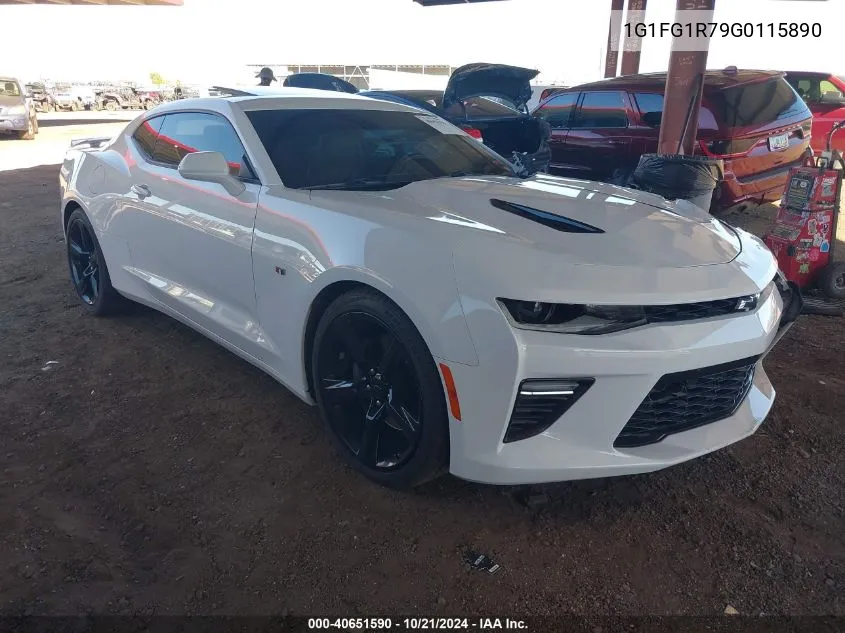 2016 Chevrolet Camaro 2Ss VIN: 1G1FG1R79G0115890 Lot: 40651590