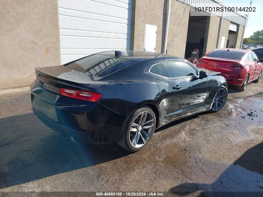 1G1FD1RS1G0144202 2016 Chevrolet Camaro 2Lt