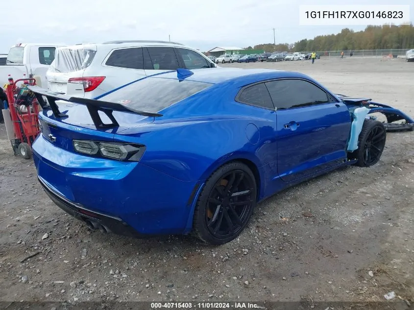 2016 Chevrolet Camaro 2Ss VIN: 1G1FH1R7XG0146823 Lot: 40715403