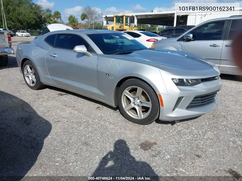 2016 Chevrolet Camaro 1Lt VIN: 1G1FB1RS9G0162341 Lot: 40748624