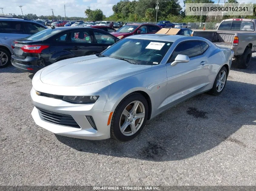 2016 Chevrolet Camaro 1Lt VIN: 1G1FB1RS9G0162341 Lot: 40748624