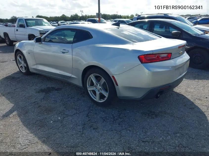 2016 Chevrolet Camaro 1Lt VIN: 1G1FB1RS9G0162341 Lot: 40748624