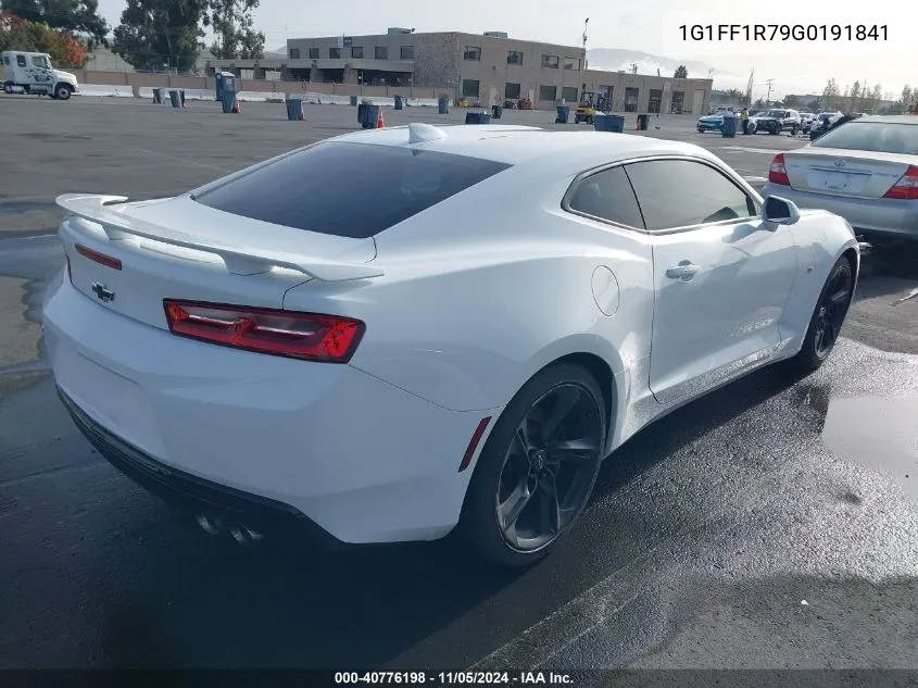 2016 Chevrolet Camaro 1Ss VIN: 1G1FF1R79G0191841 Lot: 40776198