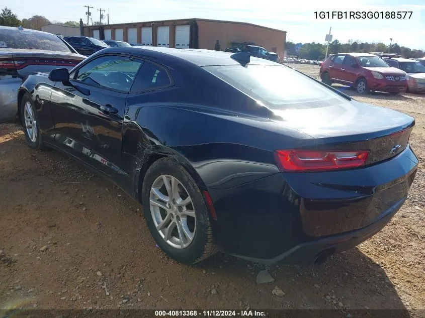 1G1FB1RS3G0188577 2016 Chevrolet Camaro 1Lt