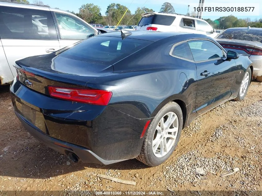 1G1FB1RS3G0188577 2016 Chevrolet Camaro 1Lt