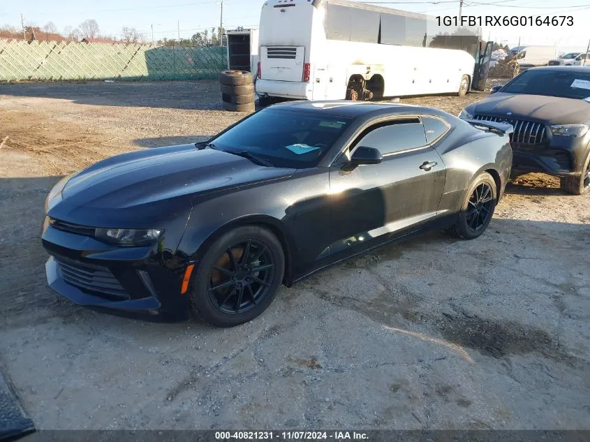 2016 Chevrolet Camaro 1Lt VIN: 1G1FB1RX6G0164673 Lot: 40821231